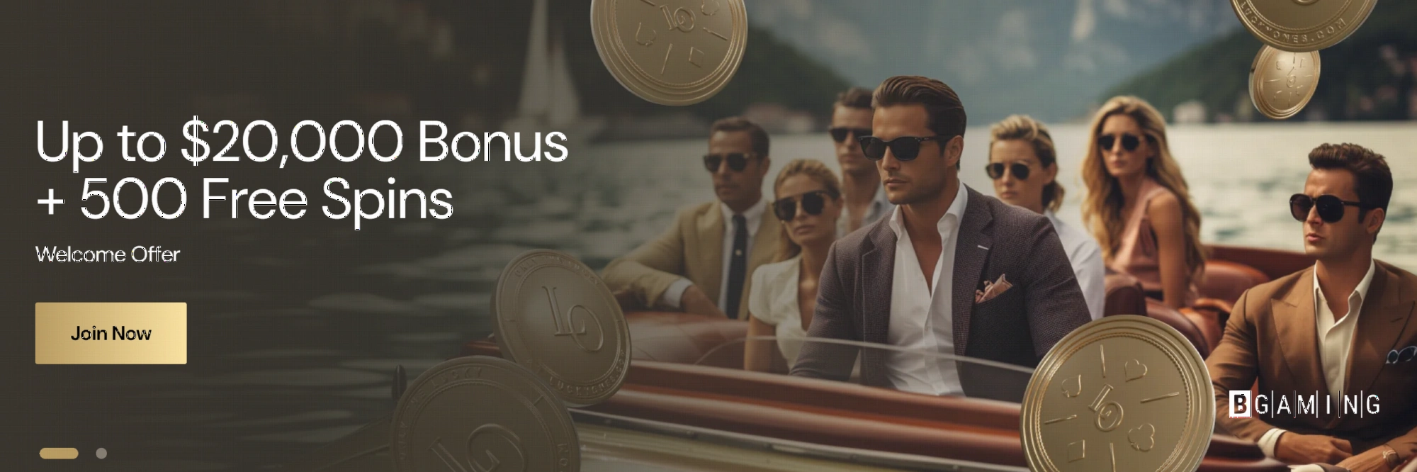 Lucky Ones Casino welcome offer for Canadian players